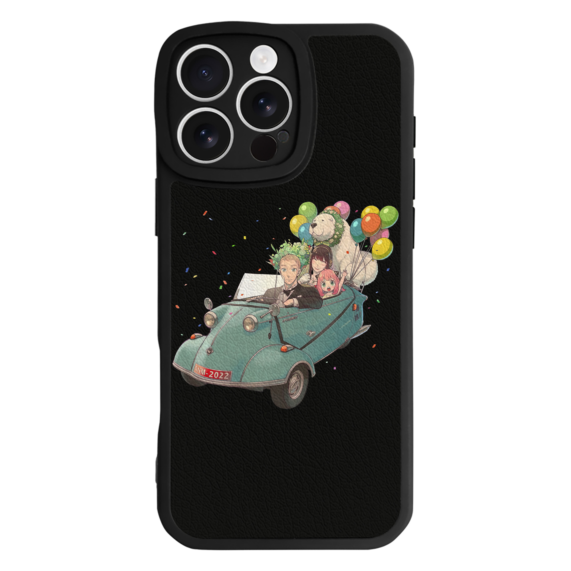 （画像用） SPY×FAMILY间谍家家酒 【iPhone 16シリーズ対応】シリコンスマホケース（レザー調） 材質：シリコン